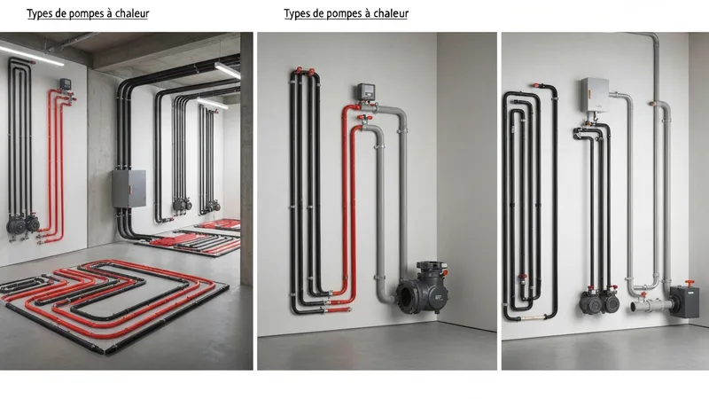 Comparaison des différents types de pompes à chaleur